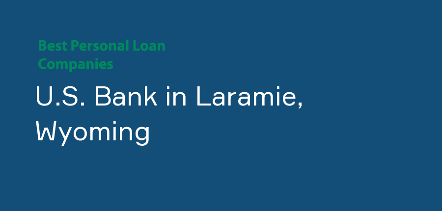 U.S. Bank in Wyoming, Laramie