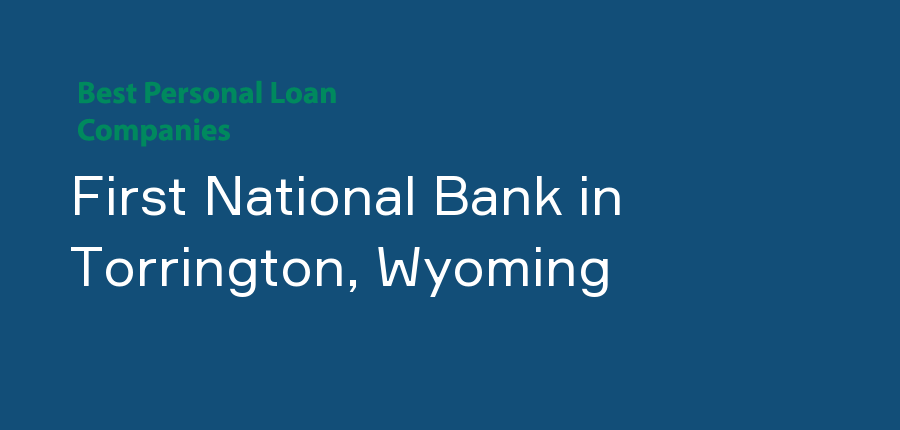First National Bank in Wyoming, Torrington