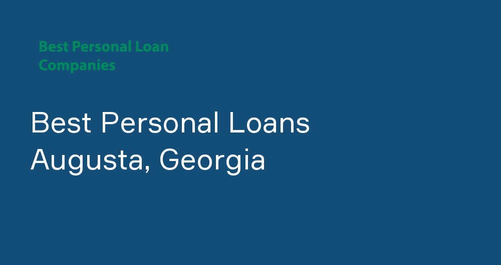 Online Personal Loans in Augusta, Georgia