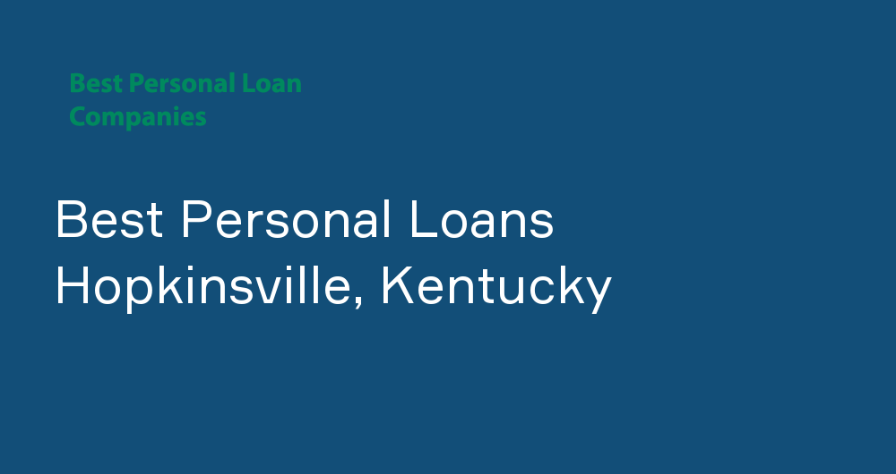 Online Personal Loans in Hopkinsville, Kentucky