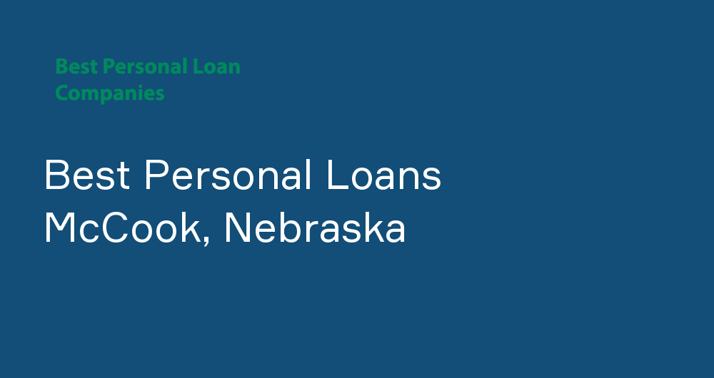 Online Personal Loans in McCook, Nebraska