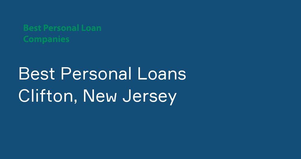 Online Personal Loans in Clifton, New Jersey