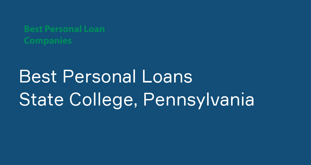 Online Personal Loans in State College, Pennsylvania