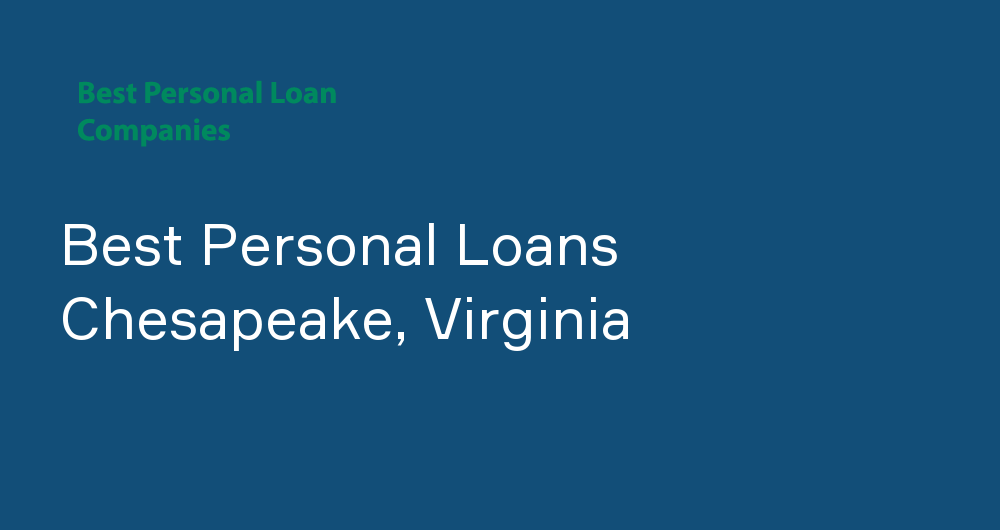 Online Personal Loans in Chesapeake, Virginia
