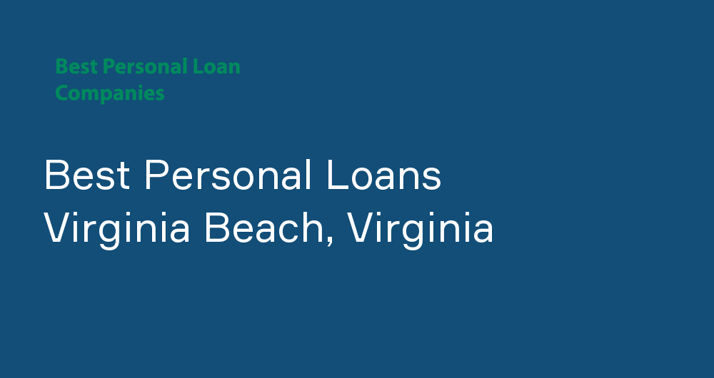 Online Personal Loans in Virginia Beach, Virginia